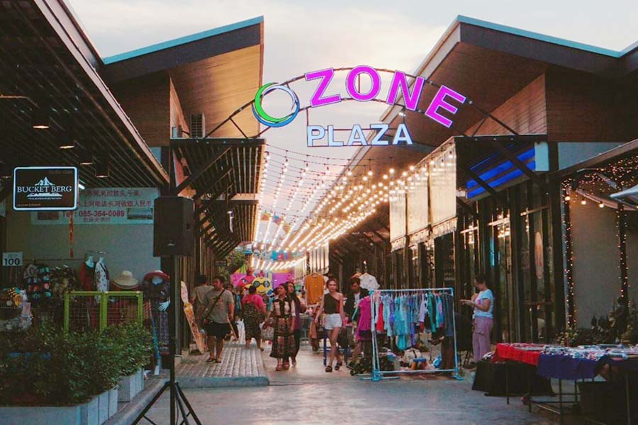 พื้นที่ให้เช่าและทำเลค้าขาย OZONE PLAZA โครงการโอโซนพลาซ่า