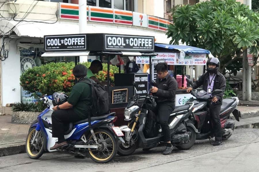 COOL COFFEE แฟรนไชส์กาแฟสด จอดขายได้ทุกที่