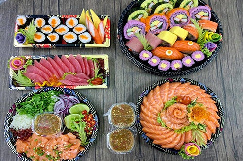5 ร้านแซลมอนซาซิมิ สั่งกินบ้าน ให้โคตรเยอะ อิ่มพุงแตก
