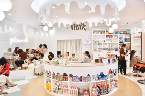 แฟรนไชส์ร้านตัดผม Milk Kids Salon and Nails