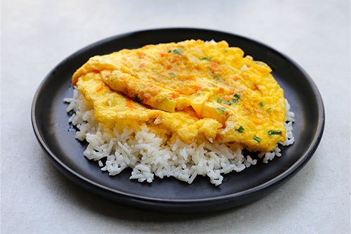 ไข่เจียวไมโครเวฟ อร่อยง่าย ไม่ต้องใช้เตา