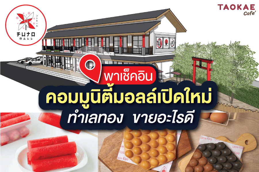 พาเช็คอิน คอมมูนิตี้มอลล์เปิดใหม่ ทำเลทอง ขายอะไรดี ?	