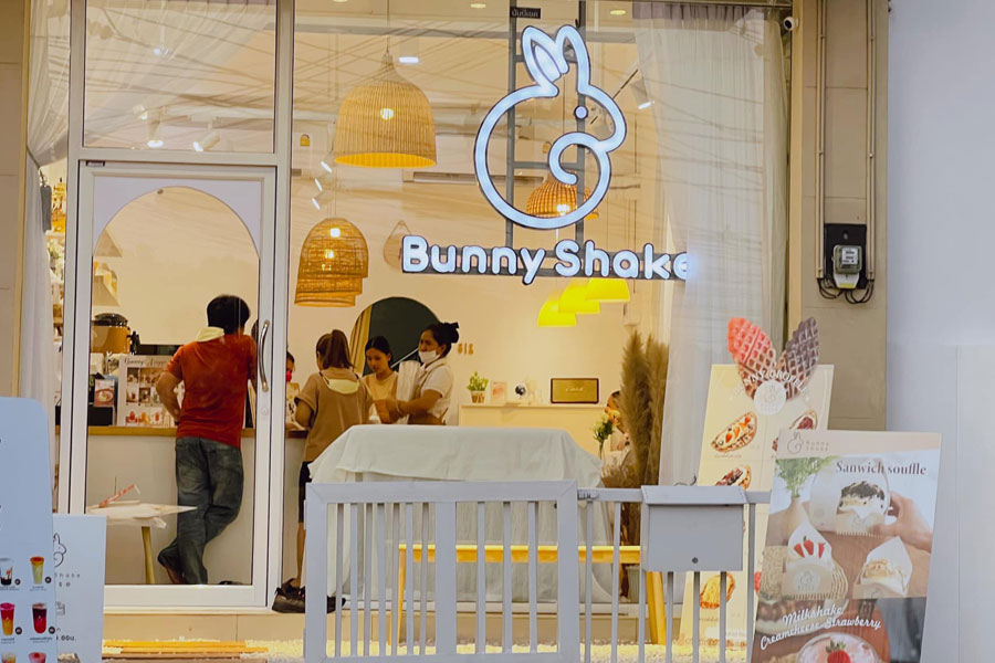 แฟรนไชส์ Bunny Shake Cafe สาขาอ่าวอุดม