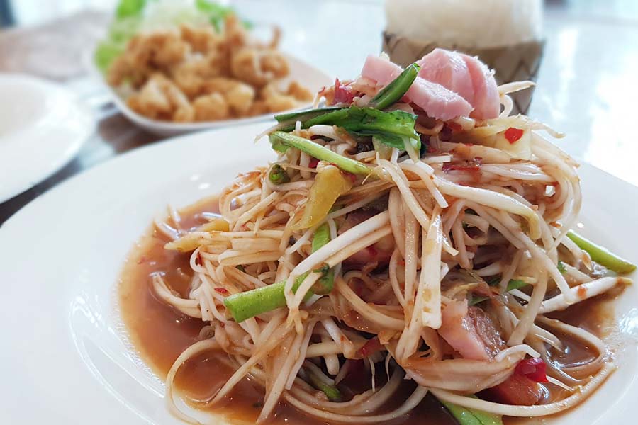 ส้มตำ ส้มตำ สาม-มะ Somtumsamma