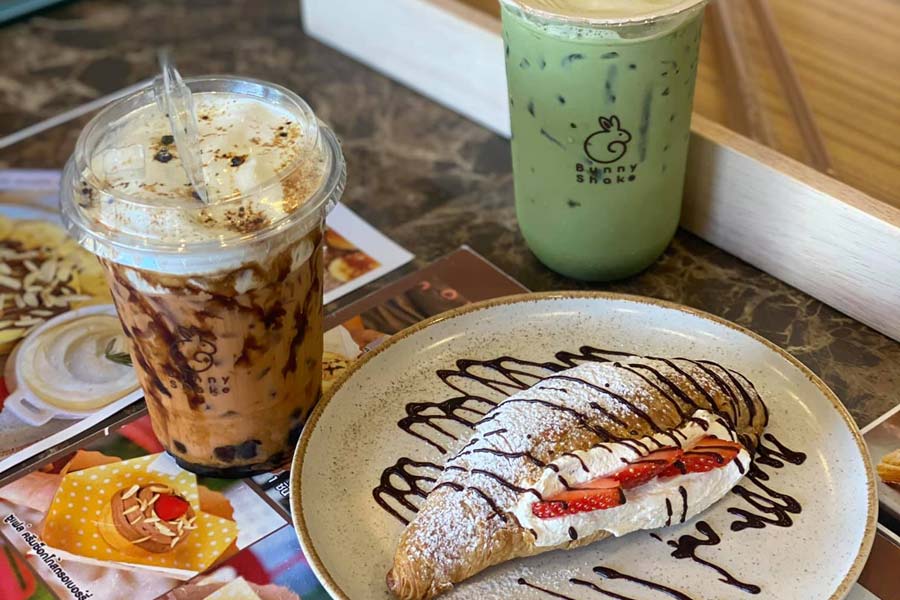 ชานมไต้หวัน Bunny Shake Cafe