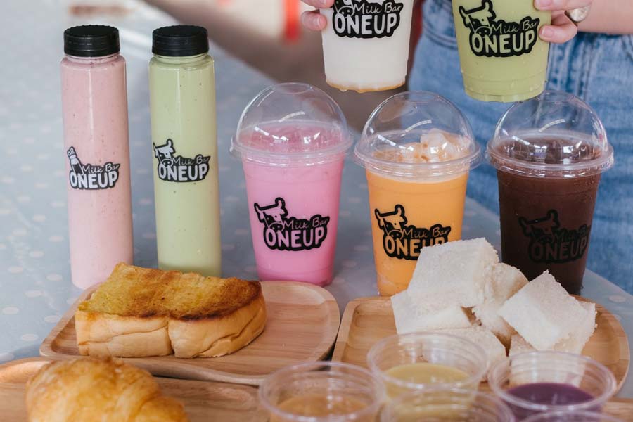 แฟรนไชส์ ONEUP Milk Bar