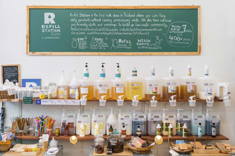 Refill Station ร้านเติมน้ำยา รักษ์โลก