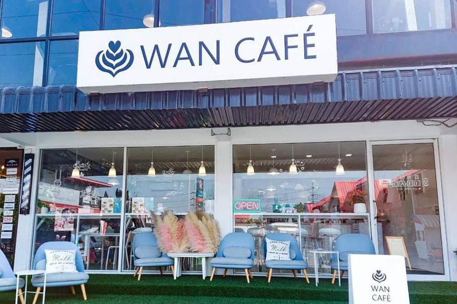 ร้านอาหารนั่งชิลล์นนทบุรี WAN CAFE - Unique Food Creative Drinks ร้านกาแฟนนทบุรี