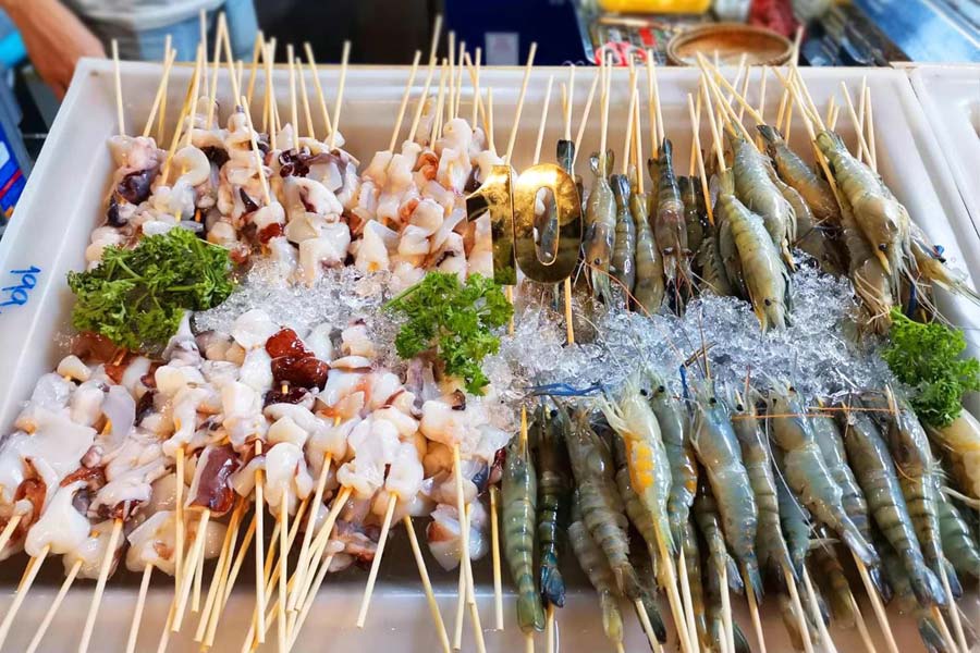 อร่อยศาสตร์ ทะเลเสียบไม้