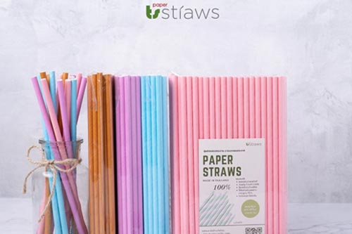 รูปบรรจุภัณฑ์ TS Paper Straws