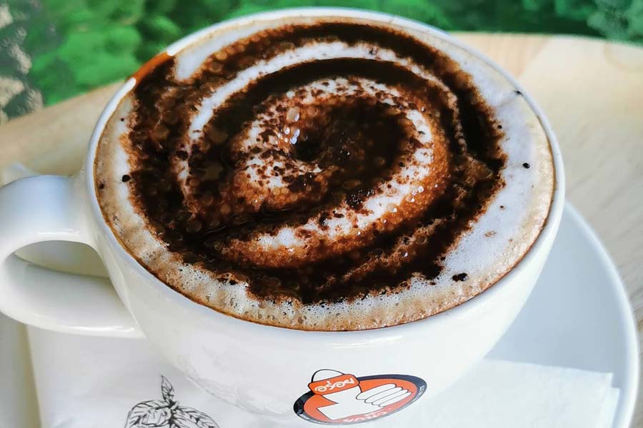 ยกนิ้ว กาแฟถุงกระดาษ แฟรนไชส์กาแฟโบราณ แฟรนไชส์กาแฟสด