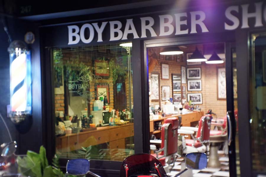 Boybarber Shop แฟรนไชส์ร้านตัดผม บริการตัดผมชาย สไตล์แฟชั่น