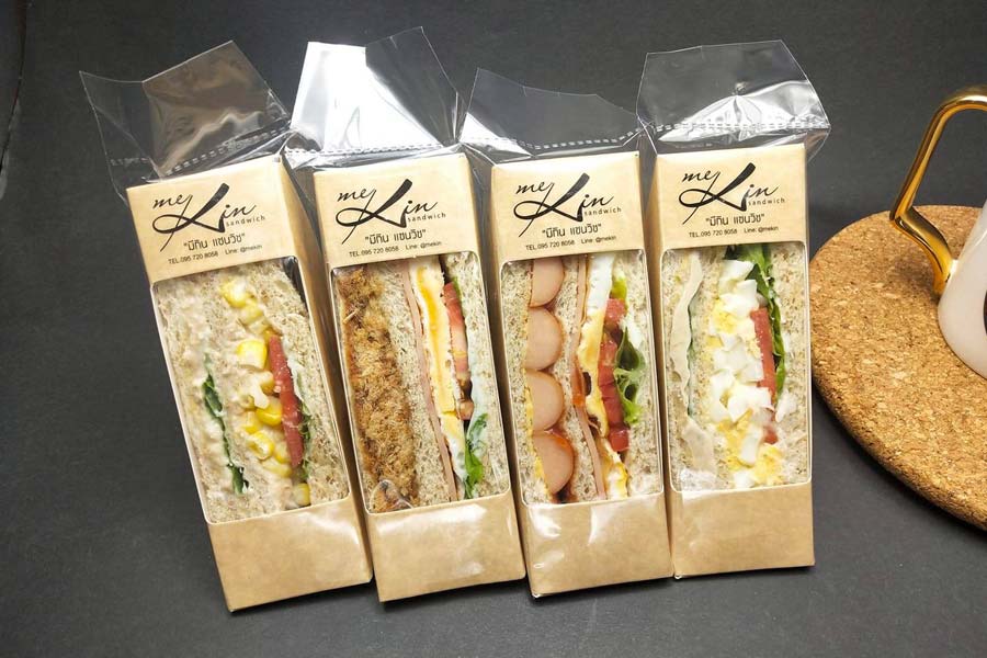 MeKin Sandwich แซนด์วิช Homemade Snack Box ออกงานอีเว้นท์