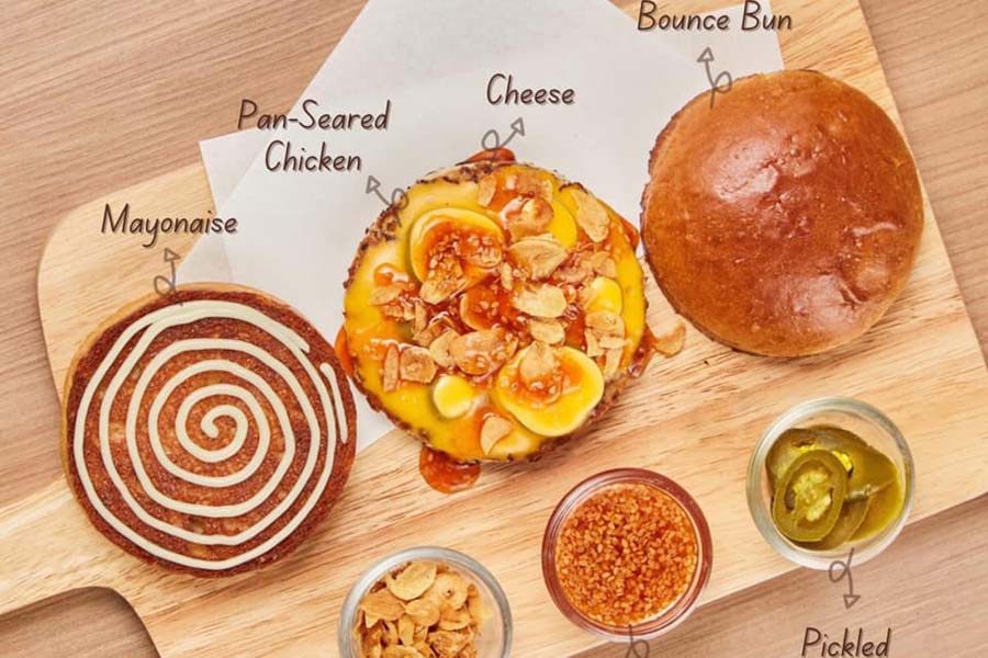 Bounce Burger by The Bricket ร้านอาหารจากผงโปรตีนธรรมชาติจากจิ้งหรีดขาว