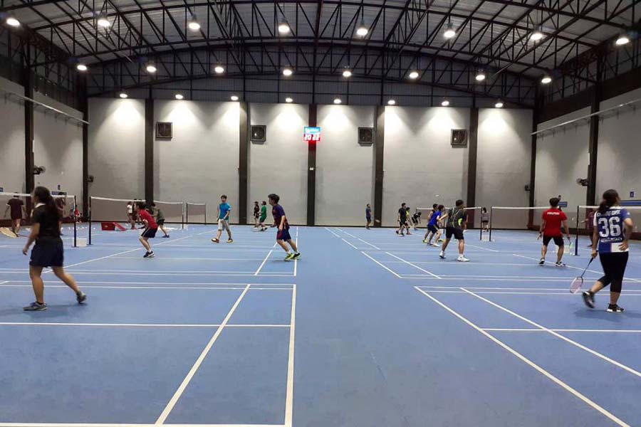 R19 Badminton สนามแบดมินตัน รังสิต พื้นยาง มาตรฐานแข่งขัน R19 Badminton สนามแบดมินตัน รังสิต พื้นยาง มาตรฐานแข่งขัน