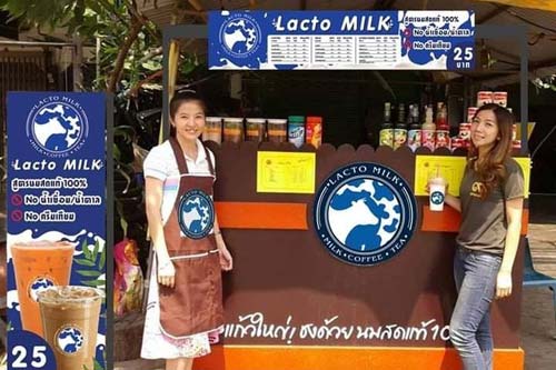 Lacto Coffee แฟรนไชส์ร้านกาแฟ ชา ชงง่า่ย ลงทุนน้อย ไม่ต้องใช้เครื่องชง