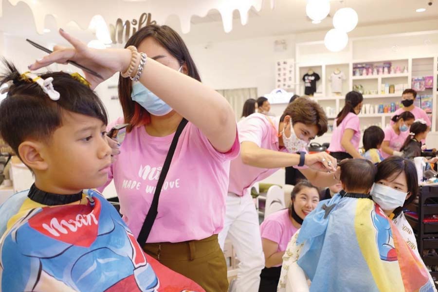 Milk Kids Salon & Nails แฟรนไชส์ร้านซาลอนสำหรับครอบครัว และเด็ก
