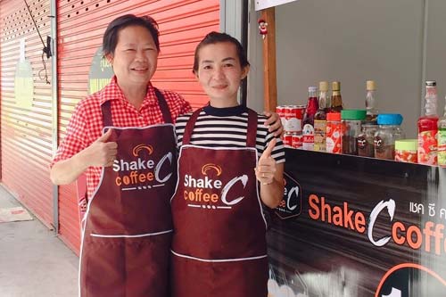 Shake C Coffee แฟรนไชส์ไชส์กาแฟ และเครื่องดื่มหลากหลายชนิด แก้วละ 25 บาท