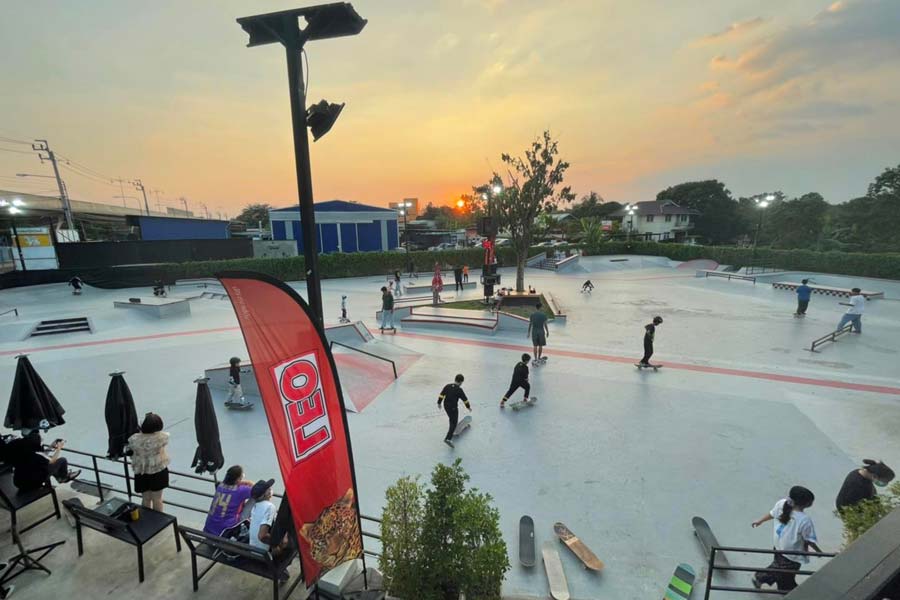 DREG Skate Shop & Skate Park ขายสเก็ตบอร์ด ลานสเก็ตบอร์ด นนทบุรี