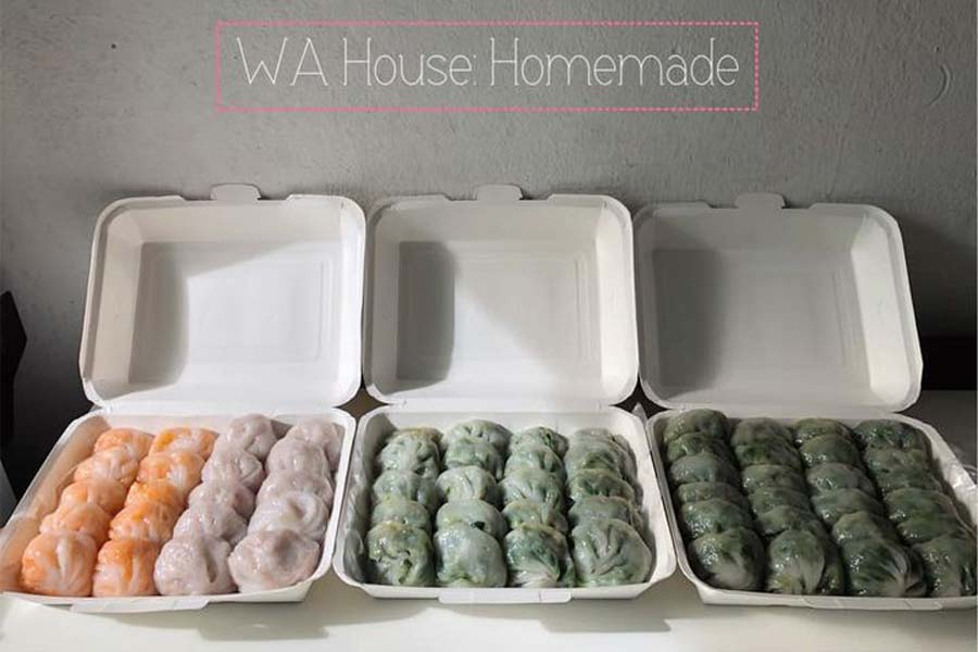 ขนมกุยช่าย WA House กุยช่าย Homemade รสชาติและไส้หลากหลาย