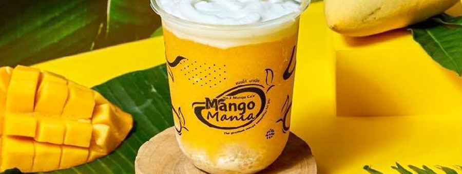 Mango Mania แมงโก้ มาเนีย แฟรนไชส์เครื่องดื่มมะม่วงน้ำดอกไม้ เกรดส่งออก