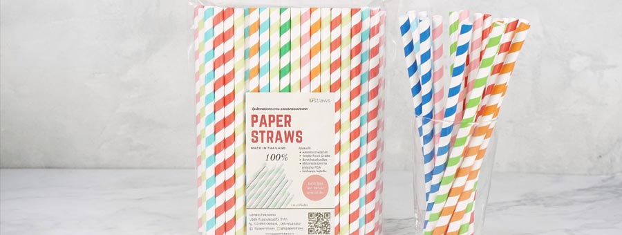 รูปบรรจุภัณฑ์ TS Paper Straws