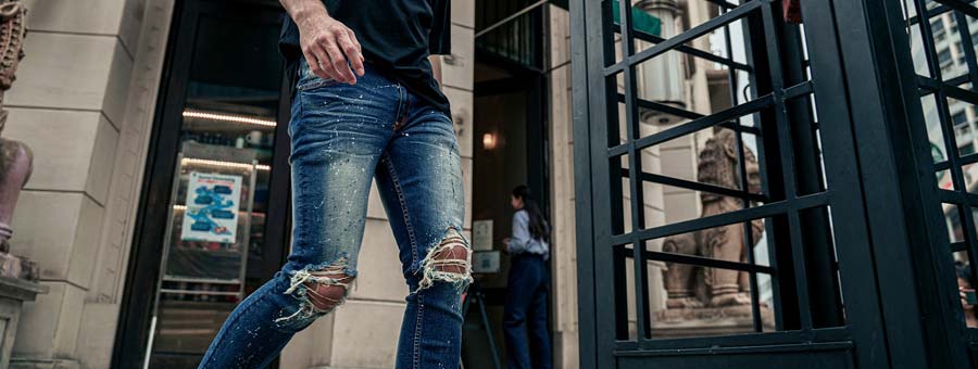 Vinvasu Denim กางเกงยีนส์ผ้ายืดใส่สบายมาก รับตัวแทนจำหน่ายกางเกงยีนส์