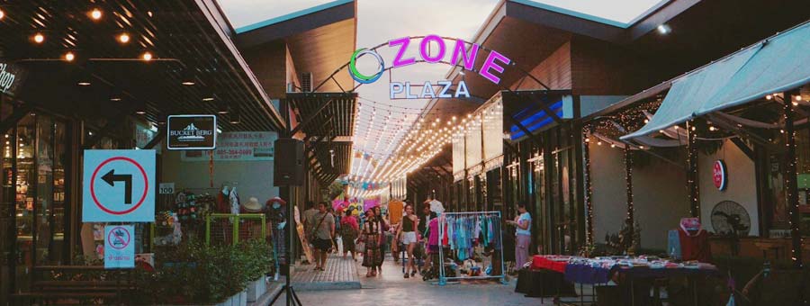 Ozone Plaza โอโซนพลาซ่า ทำเลค้าขาย พื้นที่ให้เช่า คู้บอน รามอินทรา กม.8