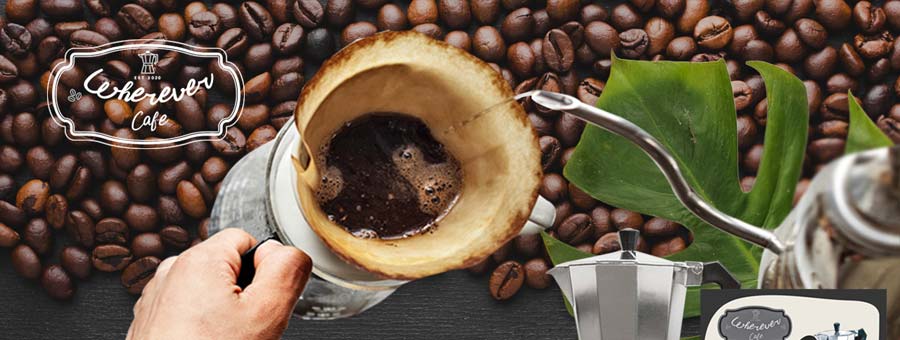 Wherever Cafe แฟรนไชส์ร้านกาแฟสด Moka Pot และชุด Drip