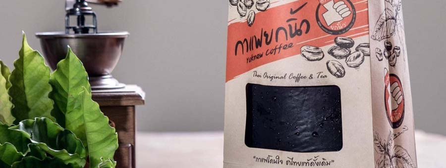 ยกนิ้ว กาแฟถุงกระดาษ แฟรนไชส์กาแฟโบราณ แฟรนไชส์กาแฟสด