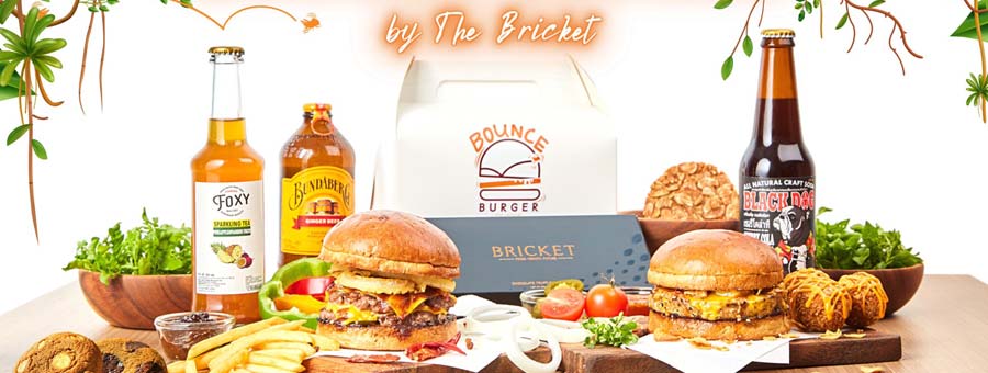 Bounce Burger by The Bricket ร้านอาหารจากผงโปรตีนธรรมชาติจากจิ้งหรีดขาว