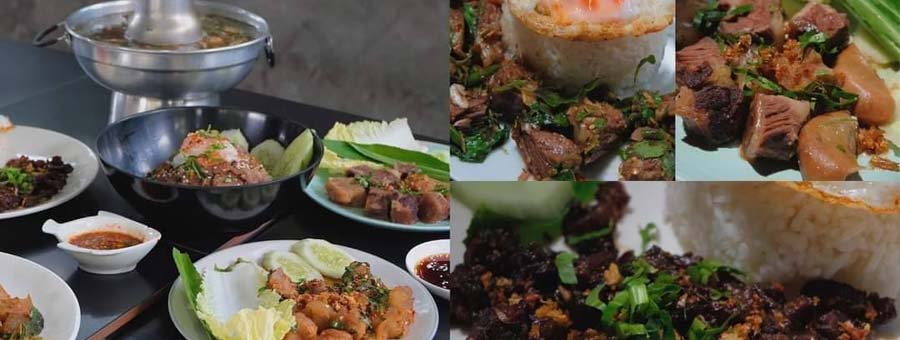 เนื้อล้วน ร้านก๋วยเตี๋ยวเนื้อวัว เมนูอาหารเนื้อวัว จันทบุรี