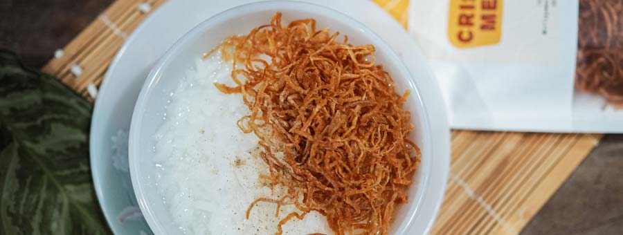 Crispy Meet จำหน่ายปลีก-ส่งเนื้อจระเข้ฝอยกรอบ เนื้อจระแท้ 100%