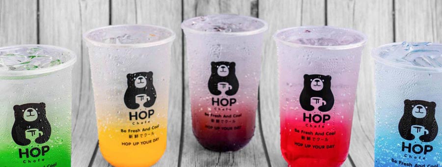 Hop Chafe ฮ็อป ชาเฟ แฟรนไชส์ชานมไข่มุก 20 บาท ราคาเดียว ฟรีไข่มุก