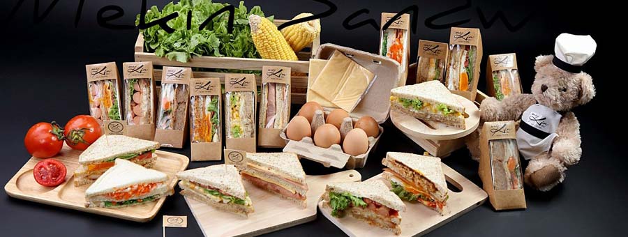 MeKin Sandwich แซนด์วิช Homemade Snack Box ออกงานอีเว้นท์