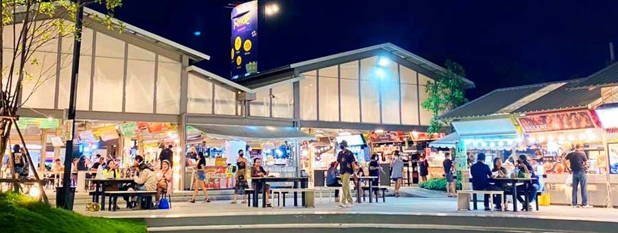Foodie Market Bangna พื้นที่ให้เช่า ทำเลค้าขาย ตลาดนัด บางนา-ตราด