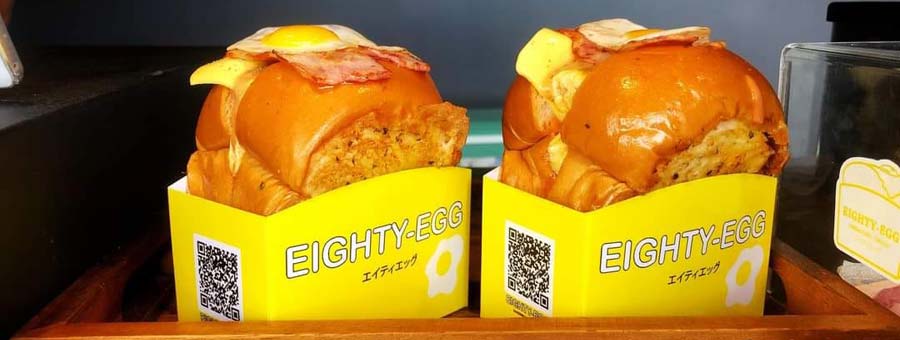 EIGHTY-EGG แฟรนไชส์แซนด์วิชไข่สไตล์เกาหลี ของกินเล่น อาหารว่าง