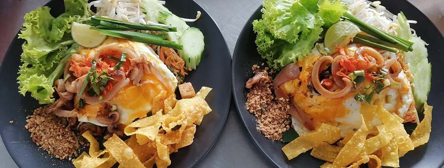 ผัดไทยสองเส้น แฟรนไชส์ร้านอาหารผัดไทย สอนการทำผัดไทยทุกขั้นตอน