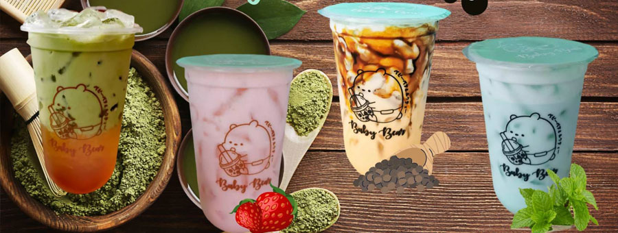 Baby Bear Milk Tea แฟรนไชส์ชานมไข่มุก ราคาย่อมเยา เริ่มต้นที่ 20 บาท ฟรี! ไข่มุก