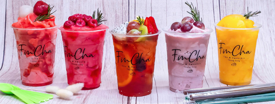 Fincha Cha & Smoothie แฟรนไชส์ เครื่องดื่ม ชา สมูทตี้ผลไม้ ผลไม้สดปั่น