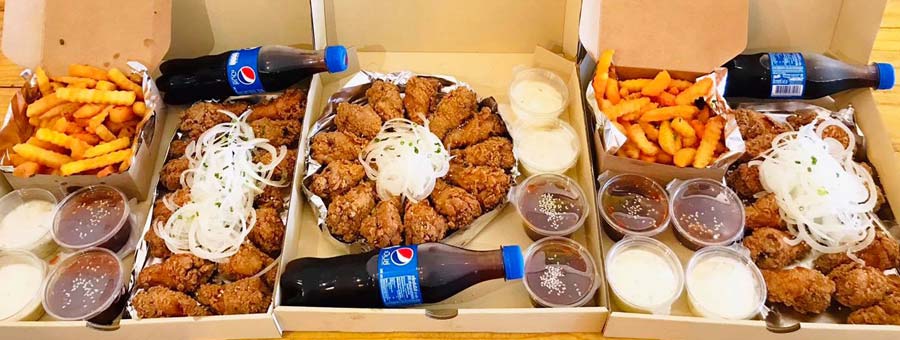 ชิคเก้นพีค Chicken Peak แฟรนไชส์ไก่ทอดฟิวชั่น รูปแบบ Snack Box