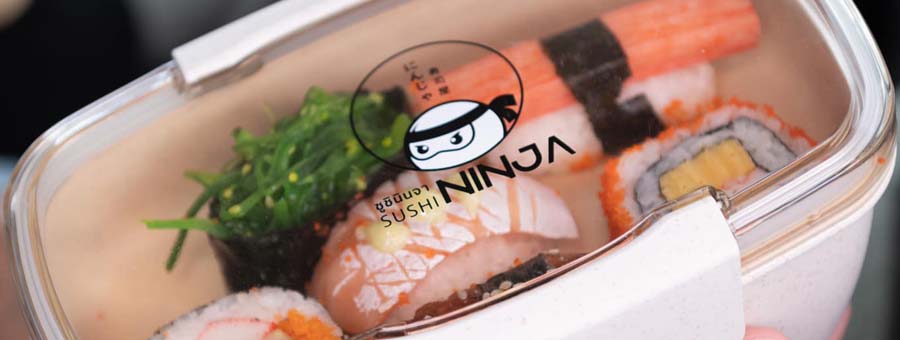 Sushi Ninja ซูซินินจา แฟรนไชส์ร้านซูชิ อาหารญี่ปุ่น เริ่มต้นคำละ 10 บาท