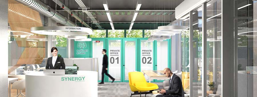 SYNHUB Digi-Tech Community ทำเลค้าขาย Office ให้เช่า คลองหลวง ปทุมธานี