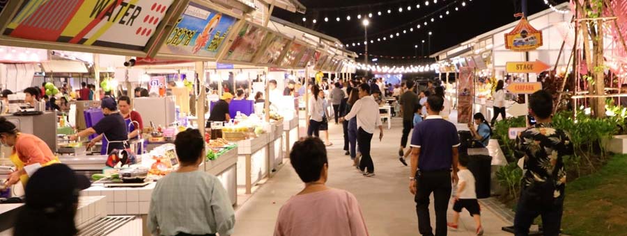 Foodie Market Bangna พื้นที่ให้เช่า ทำเลค้าขาย ตลาดนัด บางนา-ตราด