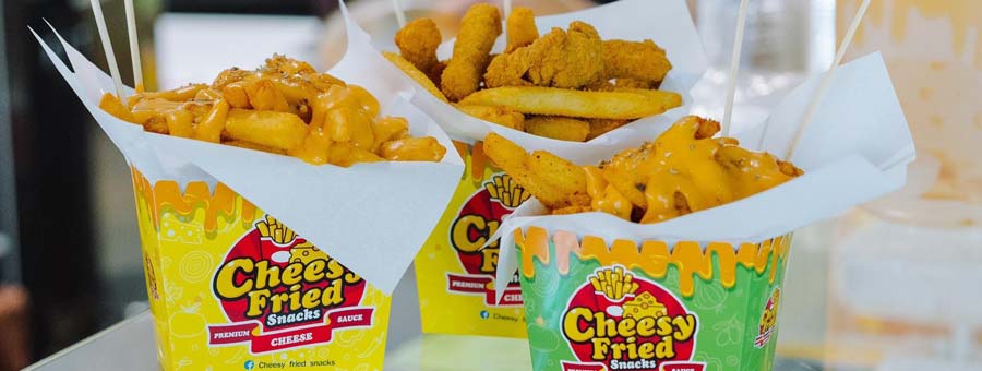 Cheesy Fried Snacks ชีสซี่ฟราย สแน็ค เปิดขายแฟรนไชส์เฟรนช์ฟรายชีส