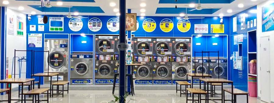 Family Pro Laundry แฟรนไชส์ร้านสะดวกซัก 24 ชม. เครื่องซักอบผ้าทันสมัย