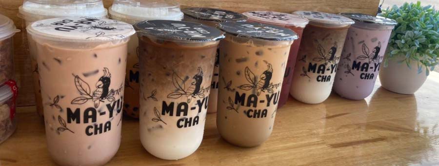 มายูชา MA-YU CHA แฟรนไชส์ชานมไข่มุก เครื่องดื่มเริ่มต้นแก้วละ 20 บาท