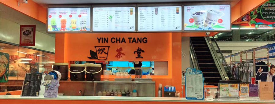 Yin Cha Tang แฟรนไชส์ชานมไต้หวัน ไข่มุกสูตรพิเศษของทางร้าน
