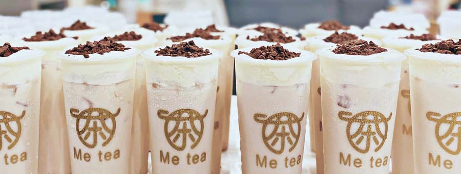 Me tea - A Cup Of Real แฟรนไชส์เครื่องดื่มชาจีนเจ้าแรกในประเทศไทย