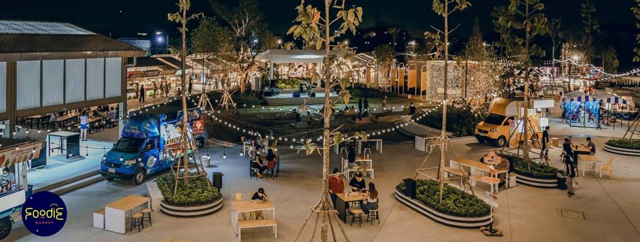 Foodie Market Bangna พื้นที่ให้เช่า ทำเลค้าขาย ตลาดนัด บางนา-ตราด
